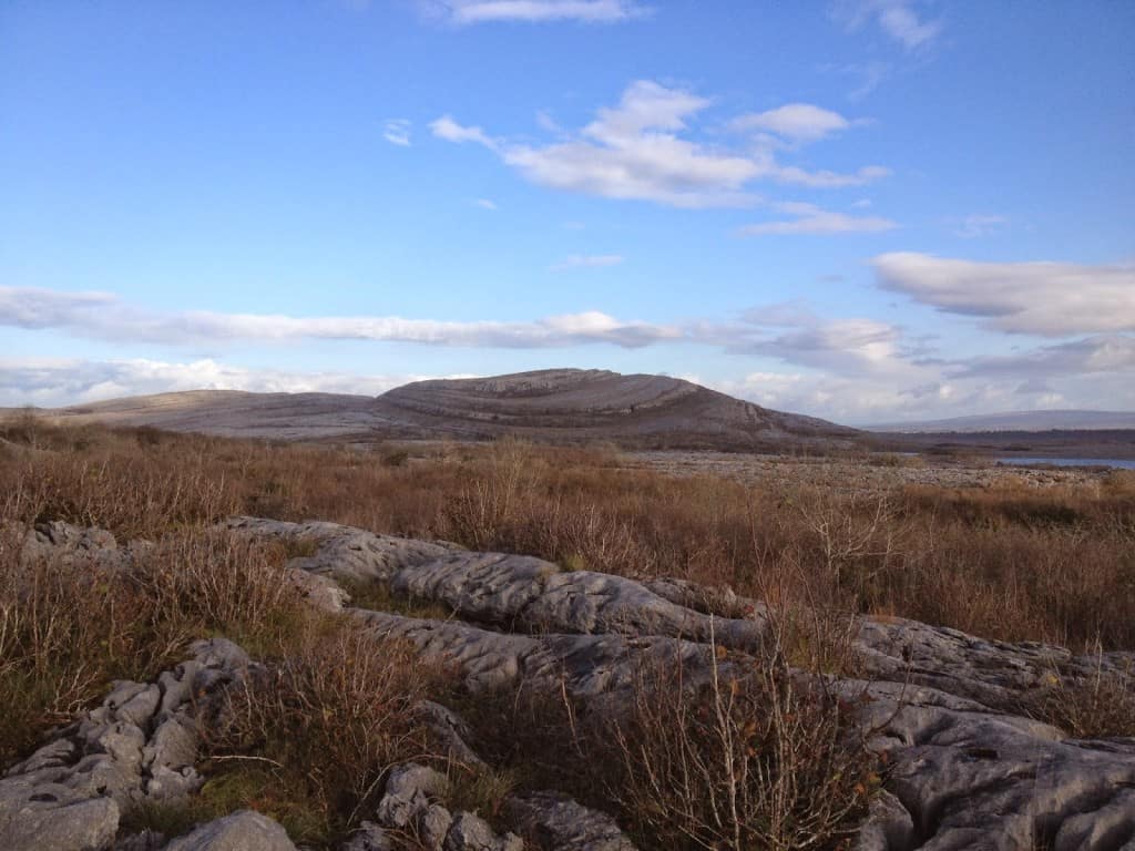 View over Mullaghmore in the Burren National Park
