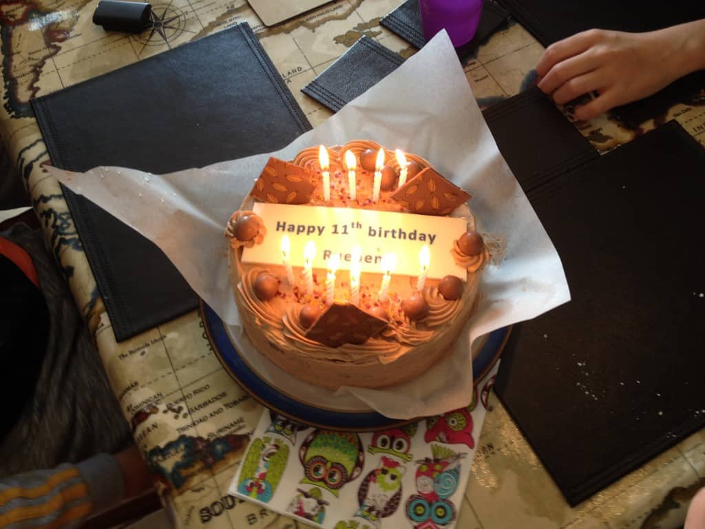 Rueben's 11th Birthday cake