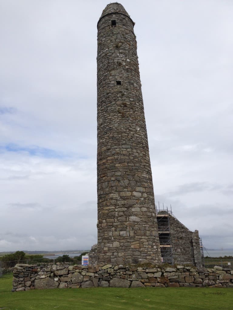 Round Tower Scattery Island, 120 feet high