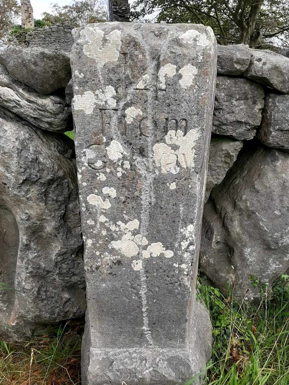 Old Irish Mile Stones Ardrahan