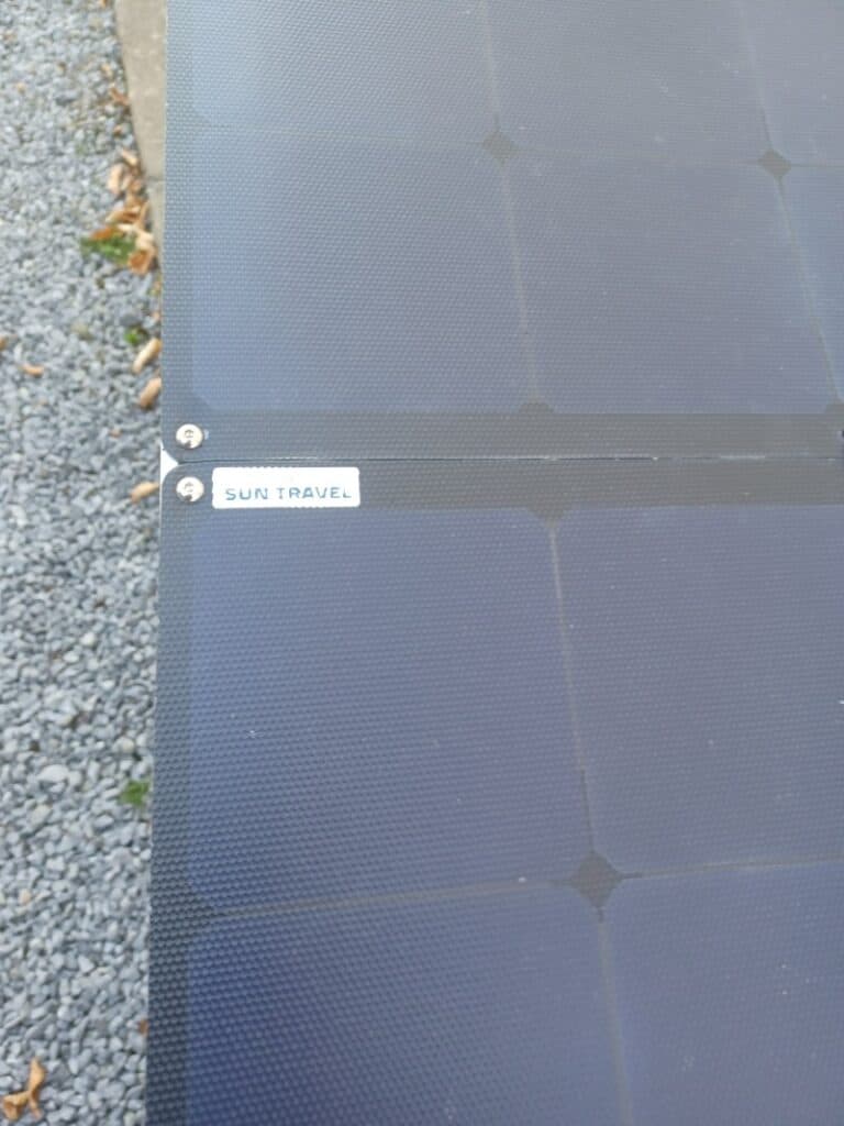 Close up of the Solar Panels